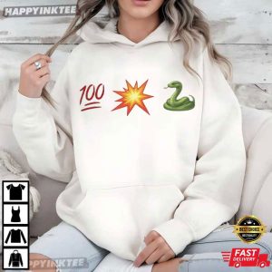 A'ja Wilson 100 Boom Snake Emoji Basketball T Shirt (3)