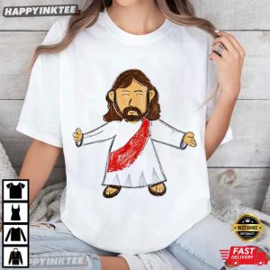 Jesus Christ Cute Cartoon Art T Shirt (4)
