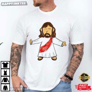 Jesus Christ Cute Cartoon Art T Shirt (2)
