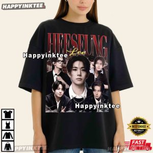 Lee Heeseung Idol Kpop Gift For Music Lover T Shirt (4)