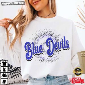 Blue Devils Custom School Spirit Mascot T Shirt (1)