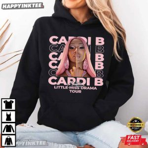 Cardi B Signature Little Miss Drama Tour Inspired T Shirt (2)