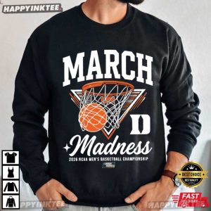 Duke Blue Devils 2026 March Madness Basketball NCAA T Shirt (4)