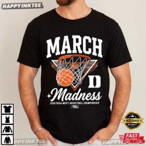 Duke Blue Devils 2026 March Madness Basketball NCAA T-Shirt