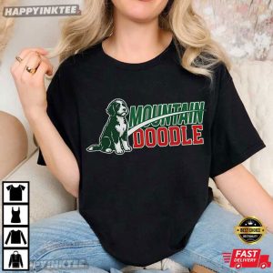 Mountain Doodle Dog Lovers Retro Outdoor Hiking T Shirt (4)