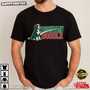 Mountain Doodle Dog Lovers Retro Outdoor Hiking T Shirt (2)