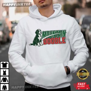 Mountain Doodle Dog Lovers Retro Outdoor Hiking T Shirt (3)