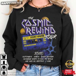 Guardians of the Galaxy Cosmic Rewind Tour Epcot Disney Trip T Shirt (1)