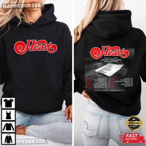 Heart 2026 USA Tour Vintage Rock Band Music T Shirt (1)