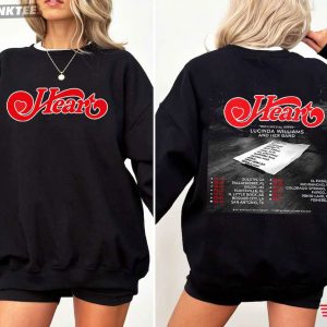 Heart 2026 USA Tour Vintage Rock Band Music T Shirt (2)