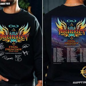 Journey Band Final Frontier Tour 2026 Music Concert T Shirt (2)