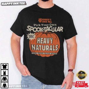 Honker's Cider Mill Spook Tacular Heavy Naturals Halloween T Shirt (4)