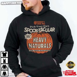 Honker's Cider Mill Spook Tacular Heavy Naturals Halloween T Shirt (3)