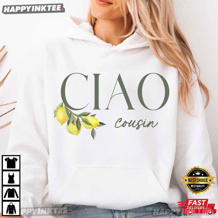 Ciao Italian Lemon Cottagecore Summer Custom Family Group T-Shirt