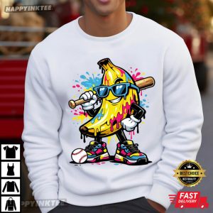 Savannah Bananas Baseball Funny Drip Banana Mascot T Shirt (3)
