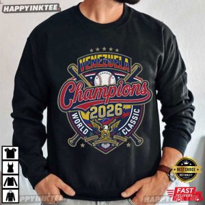 Venezuela Champions 2026 World Classic Baseball Gift T Shirt (3)