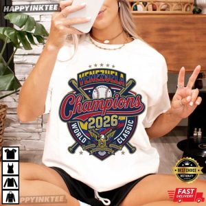 Venezuela Champions 2026 World Classic Baseball Gift T Shirt (2)