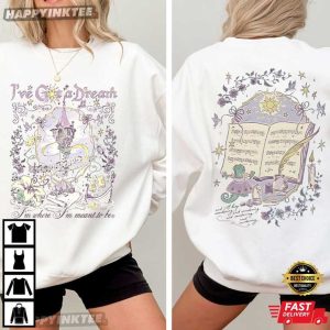 I've Got A Dream Vintage Disney Tangled Rapunzel T Shirt (4)
