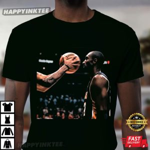 Kobe Bryant 90s Retro Iconic Basketball Lakers Kobe No Flinch T Shirt (2)