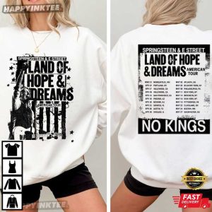 Bruce Springsteen Land Of Hope & Dreams American Tour T Shirt (4)