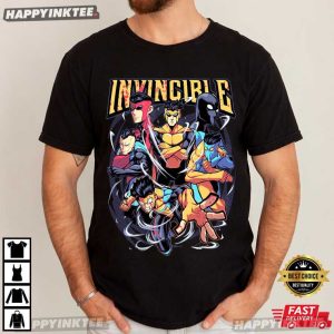 Invincible Mark Superhero Comic Book Bootleg T Shirt (2)