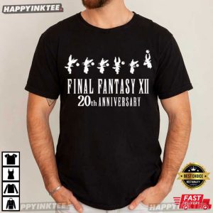 Final Fantasy XII 20th Anniversary Gamer Gift T Shirt (2)