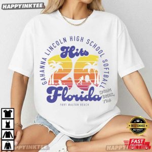 Gahanna Lincoln High School Softball Hits 26 Florida Spring T Shirt (1)