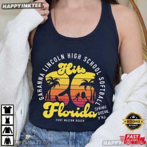 Gahanna Lincoln High School Softball Hits 26 Florida Spring T-Shirt