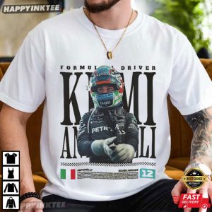 Kimi Antonelli Formula Driver F1 Racing T-Shirt
