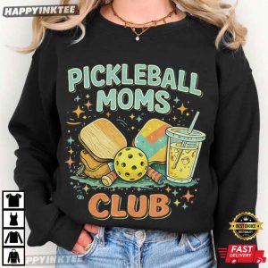 Pickleball Moms Club Funny Pickleball Sports Mom T Shirt 2