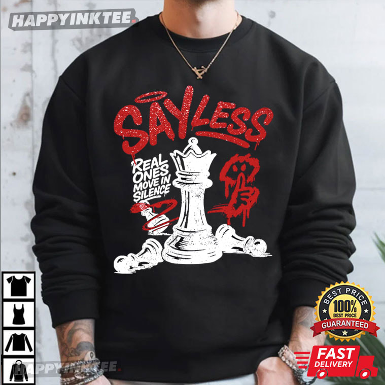 Sayless Real Ones Move In Silence Air Jordan 13 Chicago Matching T-Shirt Sayless Real Ones Move In Silence Air Jordan 13 Chicago Matching T-Shirt