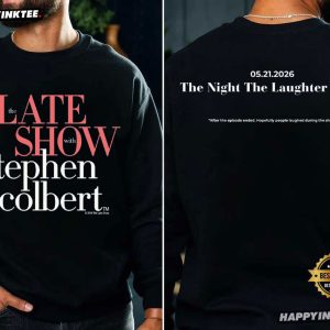 The Late Show With Stephen Colbert 2026 T Shirt (4)