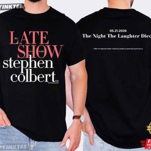 The Late Show With Stephen Colbert 2026 T Shirt (2)