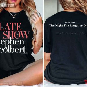 The Late Show With Stephen Colbert 2026 T Shirt (3)
