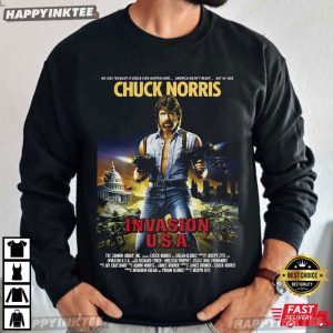 Chuck Norris Invasion USA Vintage Movie T Shirt (3)