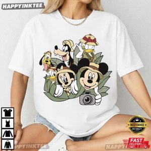 Mickey and Friends Safari Animal Kingdom Disney Trip T Shirt (2)