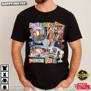 Legends Never Die Baseball Squad Crew The Sandlot Movie T Shirt (2)
