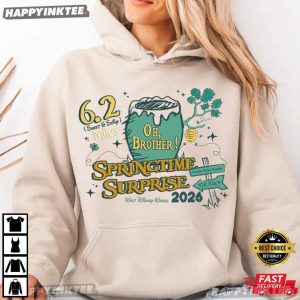 Springtime Surprise Oh Bother Winnie The Pooh Rundisney Race T Shirt (4)