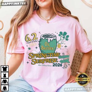 Springtime Surprise Oh Bother Winnie The Pooh Rundisney Race T Shirt (2)