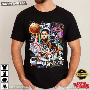 Tim Duncan Big Fundamental Vintage Basketball Bootleg T Shirt (2)