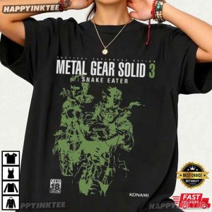 Metal Gear Solid 3 Snake Eater Game Creative Summer T Shirt (1)