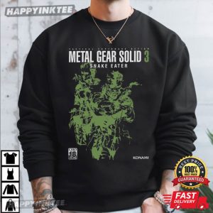 Metal Gear Solid 3 Snake Eater Game Creative Summer T Shirt (3)