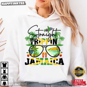 Vacation Jamaica Straight Trippin Summer T Shirt (4)