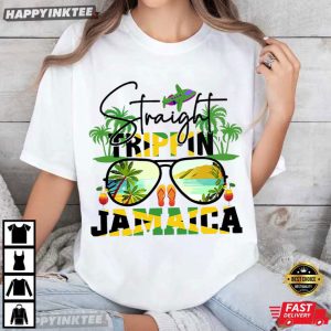 Vacation Jamaica Straight Trippin Summer T Shirt (1)