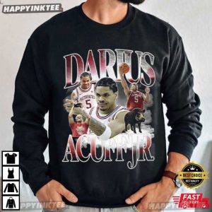 Darius Acuff Jr Arkansas Razorbacks Basketball T Shirt (1)