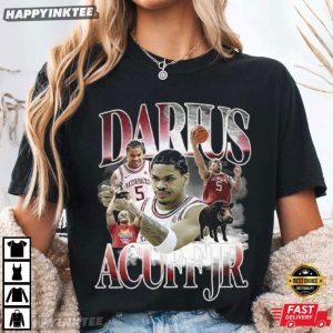 Darius Acuff Jr Arkansas Razorbacks Basketball T Shirt (2)