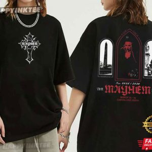 Lady Gaga The Mayhem Ball Tour 2026 Concert Music T Shirt (2)