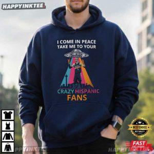 Alien Crazy Hispanic Fans San Antonio Spurs Basketball T Shirt (3)