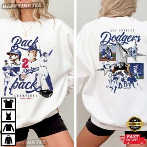 Los Angeles Dodgers World Series Champions Baseball Tribute T Shirt (1)