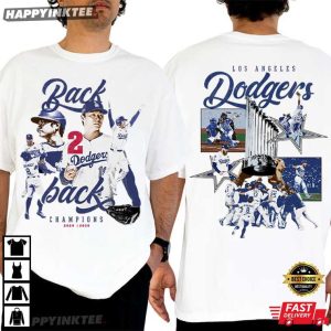 Los Angeles Dodgers World Series Champions Baseball Tribute T Shirt (2)